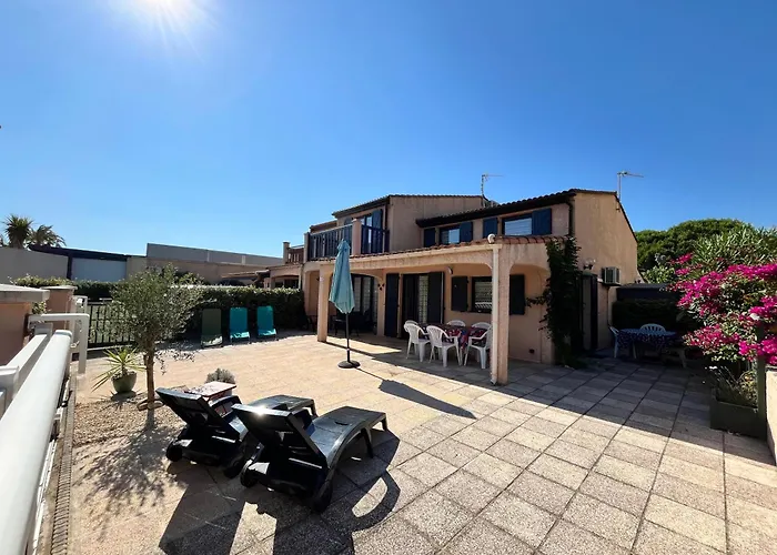 Villa Domaine De Tamaris, A 600m De La Plage, 3 Et Sejour Clic Clac, Wifi, Cuisine Climatisee, 7 Couchages Animations Et Piscines En Supplement - Lrtams10 Portiragnes